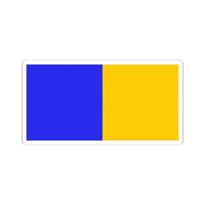 Flag of county Tipperary (Ireland) STICKER Vinyl Kiss-Cut Decal 4 Inch White - The Sticker Space