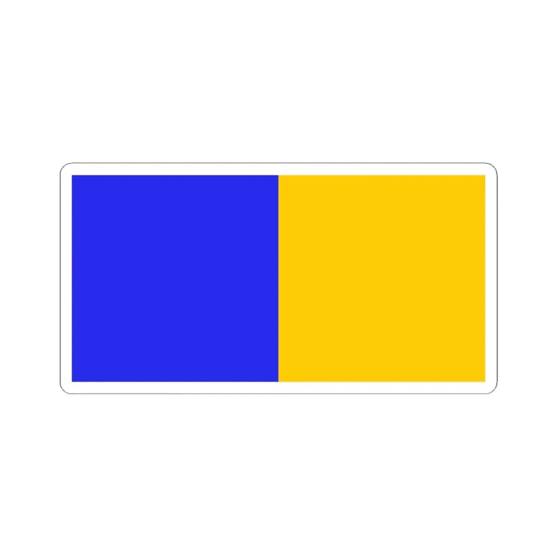 Flag of county Tipperary (Ireland) STICKER Vinyl Kiss-Cut Decal 6 Inch White - The Sticker Space