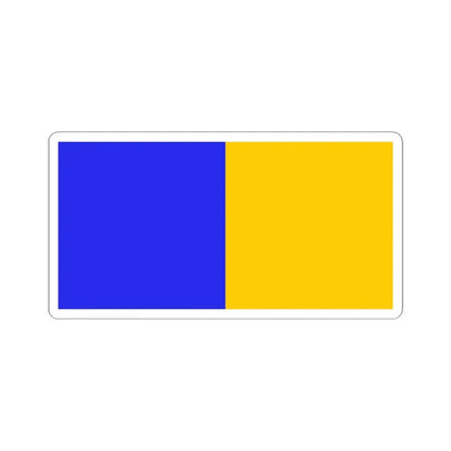 Flag of county Tipperary (Ireland) STICKER Vinyl Kiss-Cut Decal 6 Inch White - The Sticker Space