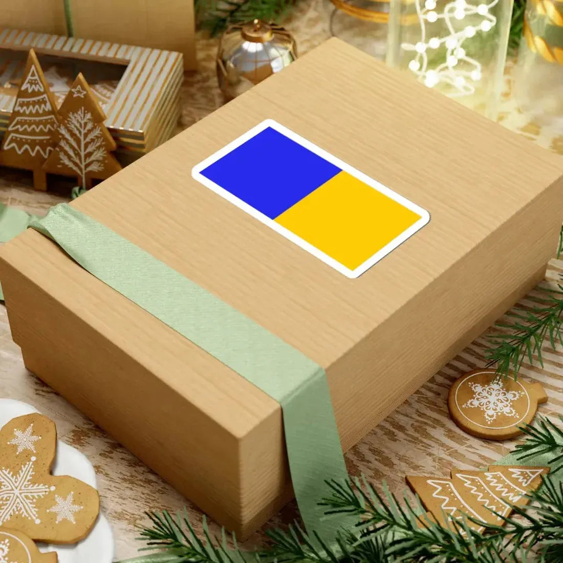 Flag of county Tipperary (Ireland) STICKER Vinyl Kiss-Cut Decal - The Sticker Space