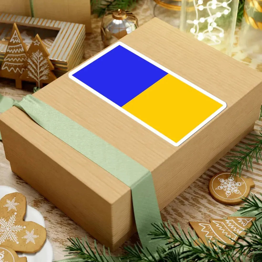 Flag of county Tipperary (Ireland) STICKER Vinyl Kiss-Cut Decal - The Sticker Space