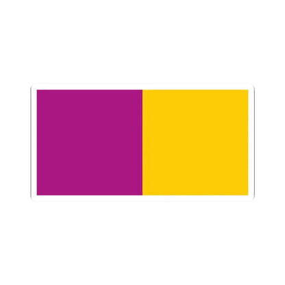 Flag of county Wexford (Ireland) STICKER Vinyl Kiss-Cut Decal 2 Inch White - The Sticker Space