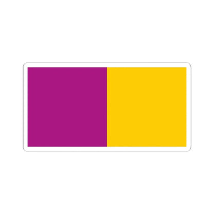 Flag of county Wexford (Ireland) STICKER Vinyl Kiss-Cut Decal 4 Inch White - The Sticker Space