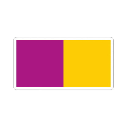 Flag of county Wexford (Ireland) STICKER Vinyl Kiss-Cut Decal 6 Inch White - The Sticker Space