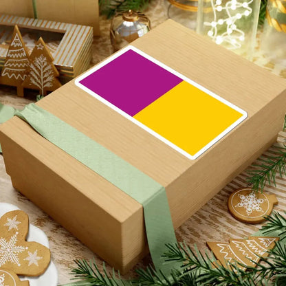 Flag of county Wexford (Ireland) STICKER Vinyl Kiss-Cut Decal - The Sticker Space