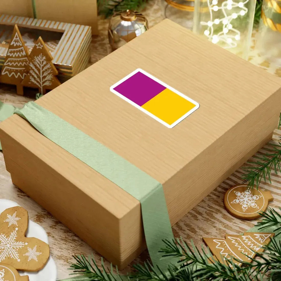 Flag of county Wexford (Ireland) STICKER Vinyl Kiss-Cut Decal - The Sticker Space