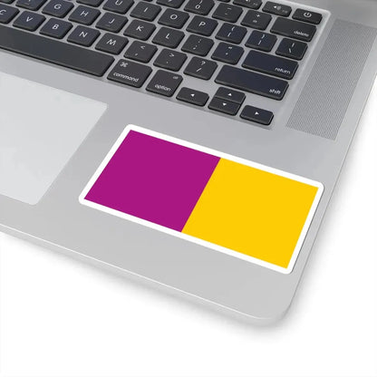 Flag of county Wexford (Ireland) STICKER Vinyl Kiss-Cut Decal - The Sticker Space