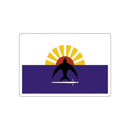 Flag of Cozumel Mexico STICKER Vinyl Die-Cut Decal 3 Inch - The Sticker Space