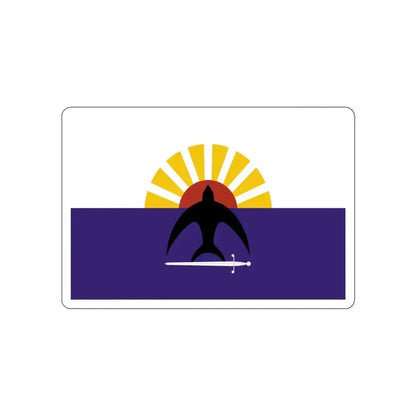 Flag of Cozumel Mexico STICKER Vinyl Die-Cut Decal 4 Inch - The Sticker Space