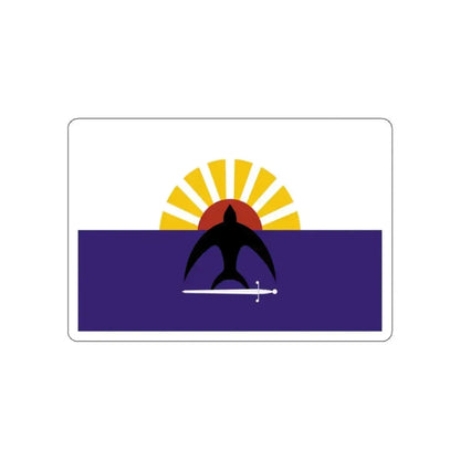 Flag of Cozumel Mexico STICKER Vinyl Die-Cut Decal - The Sticker Space