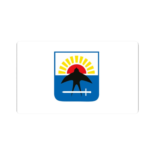 Flag of Cozumel Quintana Roo Mexico (Mexico) STICKER Vinyl Kiss-Cut Decal 2 Inch White - The Sticker Space