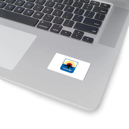 Flag of Cozumel Quintana Roo Mexico (Mexico) STICKER Vinyl Kiss-Cut Decal - The Sticker Space