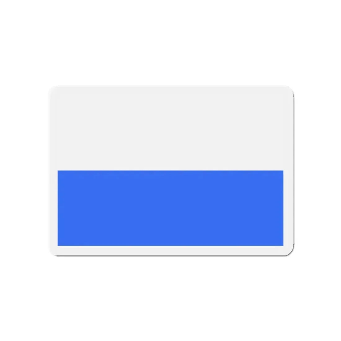 Flag of Cracow Poland - Refrigerator Magnet 3 Inch - The Sticker Space