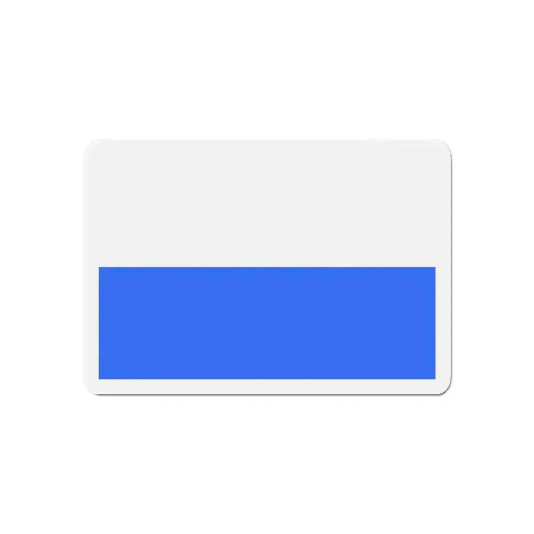 Flag of Cracow Poland - Refrigerator Magnet - The Sticker Space