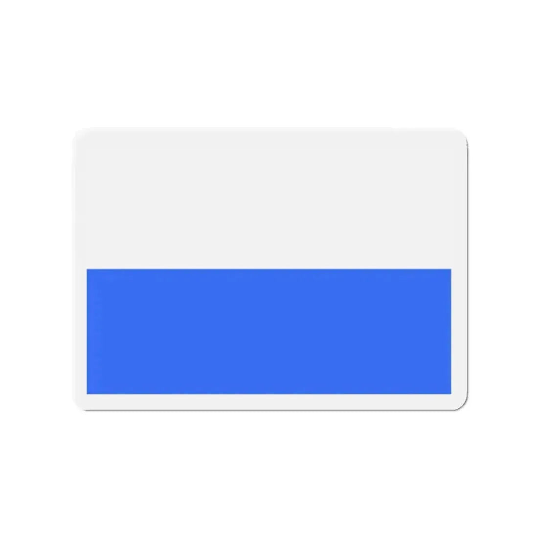 Flag of Cracow Poland - Refrigerator Magnet - The Sticker Space