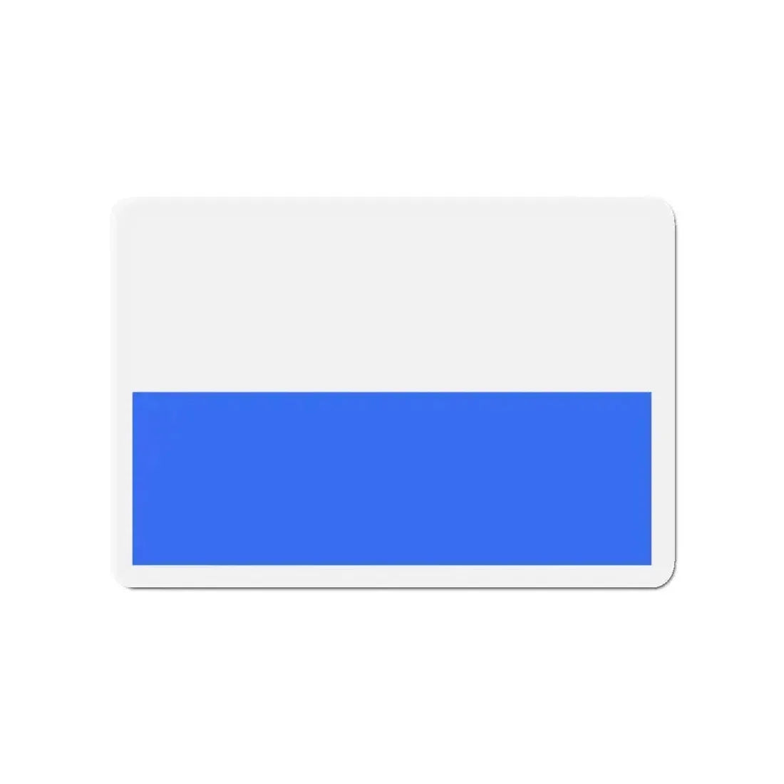 Flag of Cracow Poland - Refrigerator Magnet - The Sticker Space