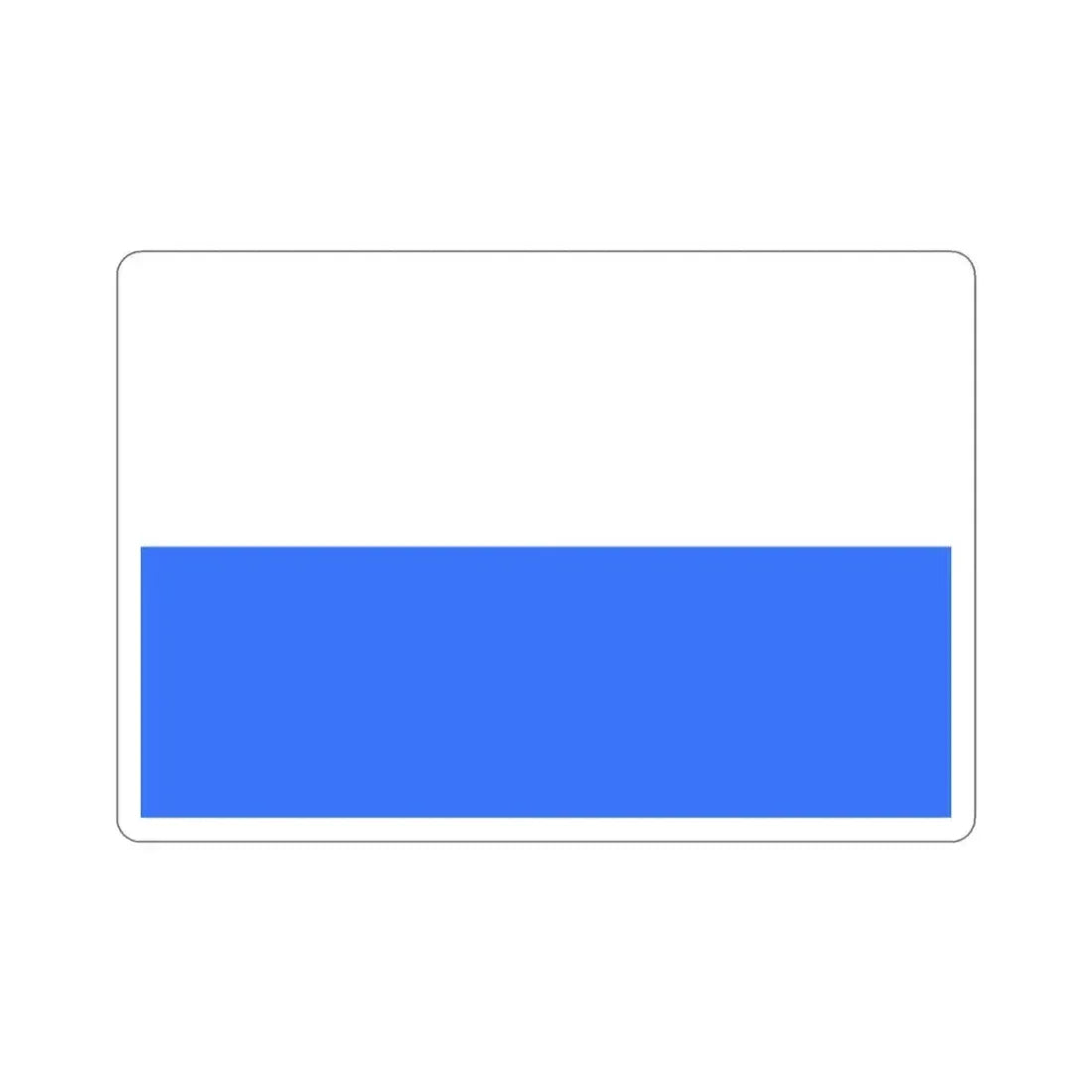 Flag of Cracow Poland STICKER Vinyl Die-Cut Decal 2 Inch - The Sticker Space