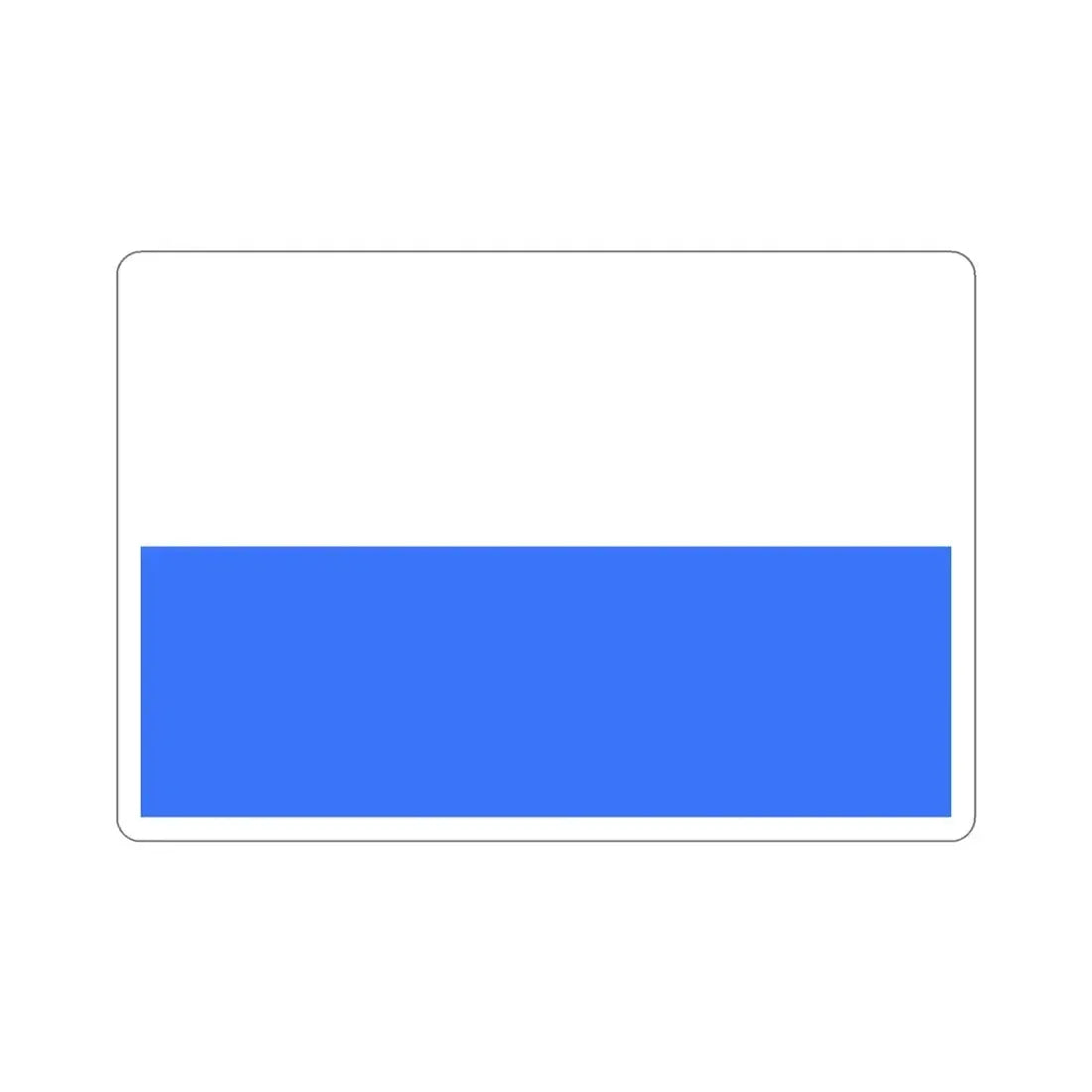 Flag of Cracow Poland STICKER Vinyl Die-Cut Decal 3 Inch - The Sticker Space