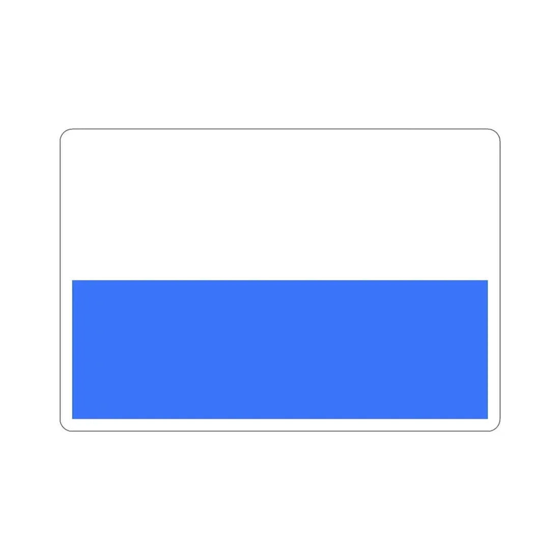 Flag of Cracow Poland STICKER Vinyl Die-Cut Decal 4 Inch - The Sticker Space