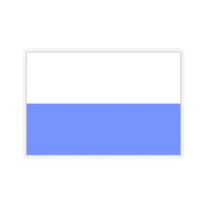 Flag of Cracow Poland - STICKER Vinyl Kiss-Cut Decal 3 Inch Transparent - The Sticker Space