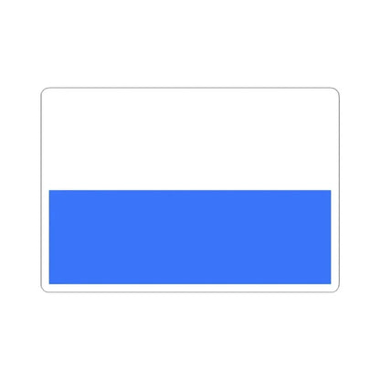 Flag of Cracow Poland - STICKER Vinyl Kiss-Cut Decal 4 Inch White - The Sticker Space