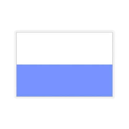 Flag of Cracow Poland - STICKER Vinyl Kiss-Cut Decal 6 Inch Transparent - The Sticker Space