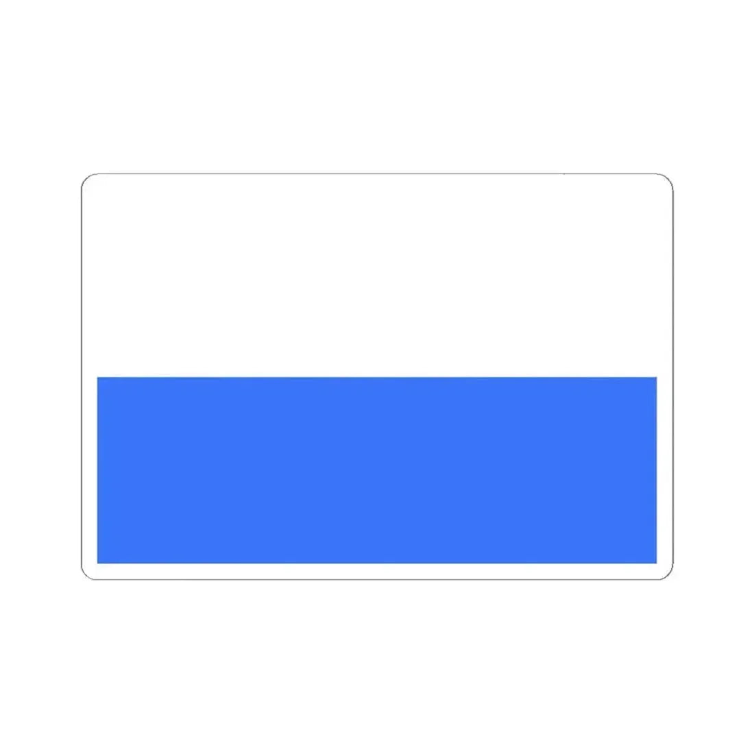 Flag of Cracow Poland - STICKER Vinyl Kiss-Cut Decal 6 Inch White - The Sticker Space