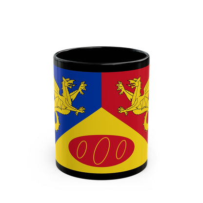 Flag of Craig y Dorth UK - Black Coffee Mug-11oz-The Sticker Space