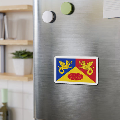 Flag of Craig y Dorth UK - Die-Cut Magnet-The Sticker Space