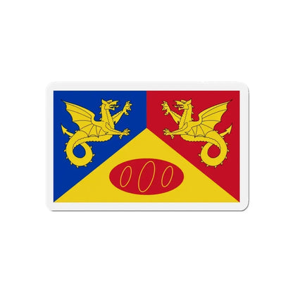 Flag of Craig y Dorth UK - Refrigerator Magnet 5 Inch - The Sticker Space