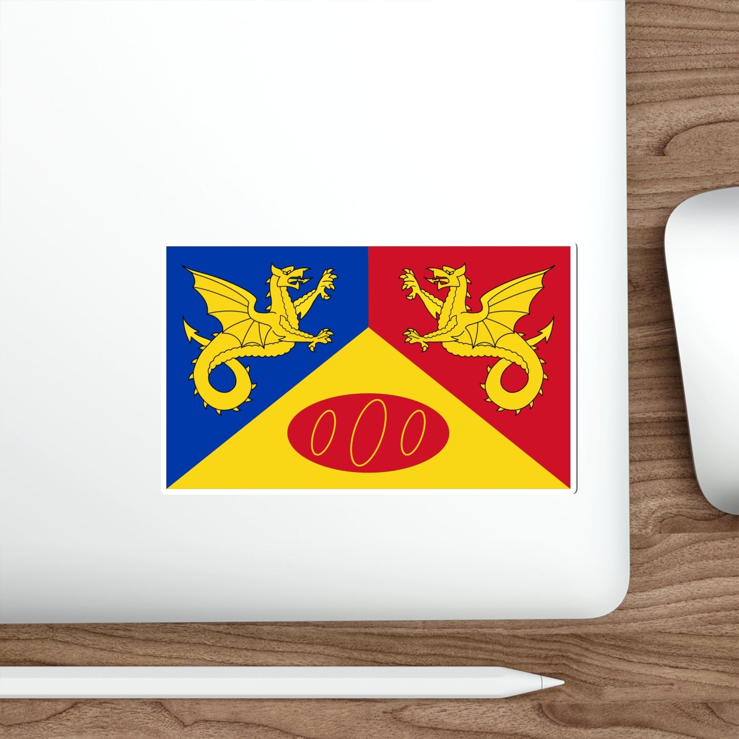 Flag of Craig y Dorth UK STICKER Vinyl Die-Cut Decal-The Sticker Space