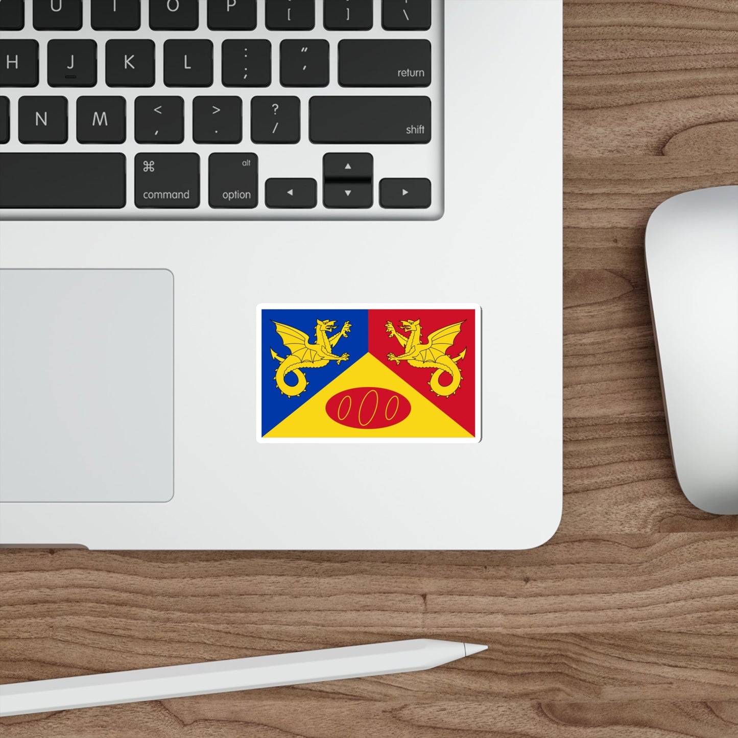 Flag of Craig y Dorth UK STICKER Vinyl Die-Cut Decal-The Sticker Space