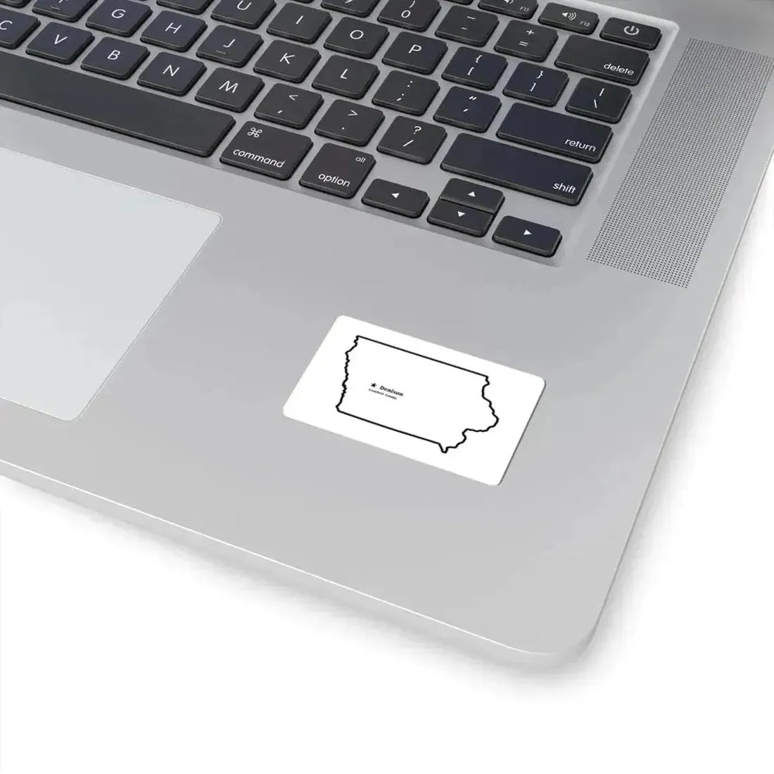 Flag of Crawford County Iowa Sesquicentennial (United States) STICKER Vinyl Kiss-Cut Decal - The Sticker Space