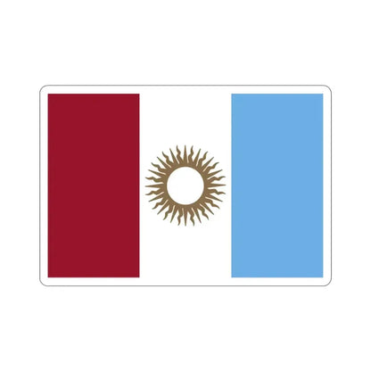 Flag of Córdoba Province Argentina STICKER Vinyl Die-Cut Decal 2 Inch - The Sticker Space