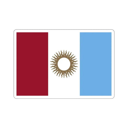 Flag of Córdoba Province Argentina STICKER Vinyl Die-Cut Decal 3 Inch - The Sticker Space