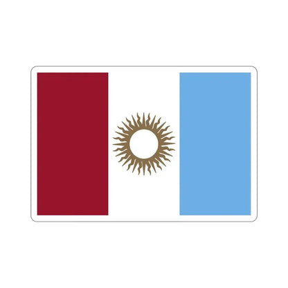 Flag of Córdoba Province Argentina STICKER Vinyl Die-Cut Decal 5 Inch - The Sticker Space
