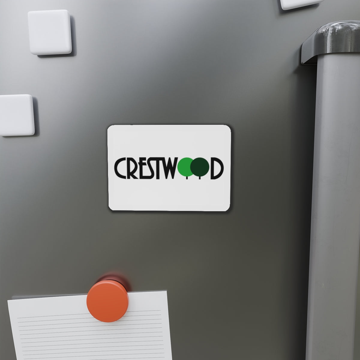 Flag of Crestwood Missouri - Die-Cut Magnet-The Sticker Space