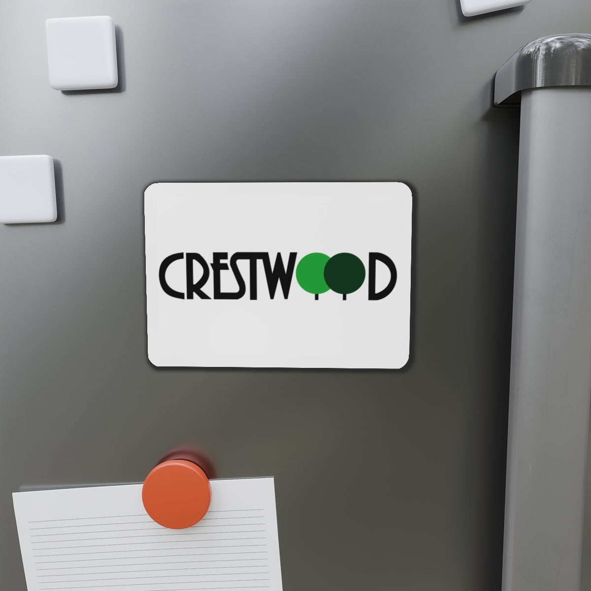 Flag of Crestwood Missouri - Die-Cut Magnet-The Sticker Space