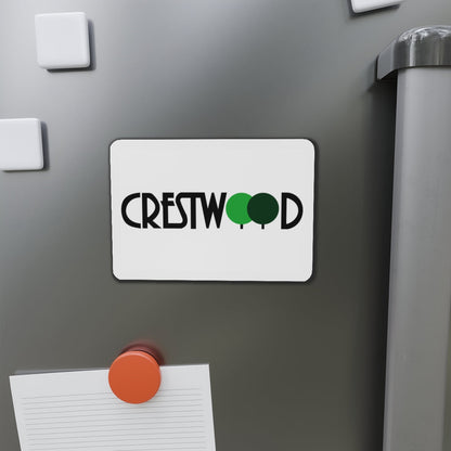 Flag of Crestwood Missouri - Die-Cut Magnet-The Sticker Space