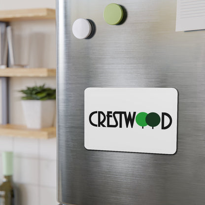 Flag of Crestwood Missouri - Die-Cut Magnet-The Sticker Space