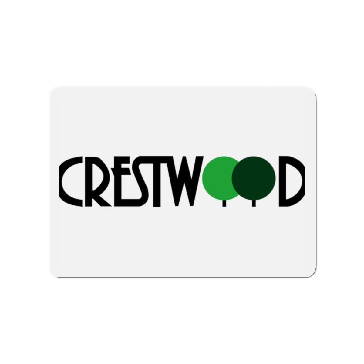 Flag of Crestwood Missouri - Die-Cut Magnet-2" x 2"-The Sticker Space