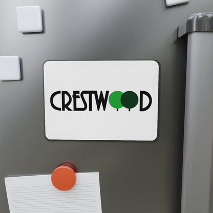 Flag of Crestwood Missouri - Die-Cut Magnet-The Sticker Space