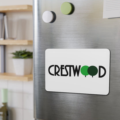 Flag of Crestwood Missouri - Die-Cut Magnet-The Sticker Space