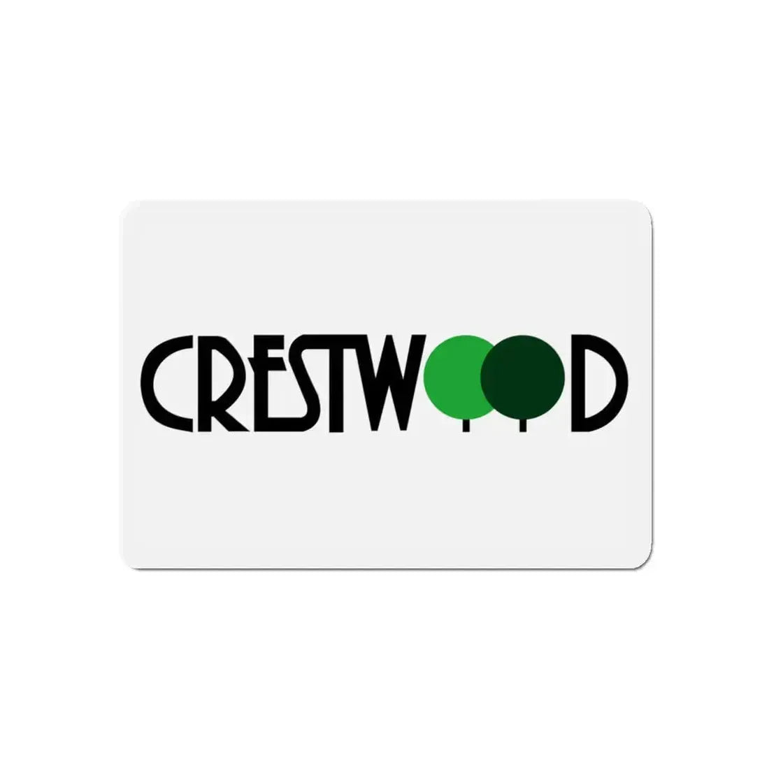 Flag of Crestwood Missouri - Refrigerator Magnet 5 Inch - The Sticker Space