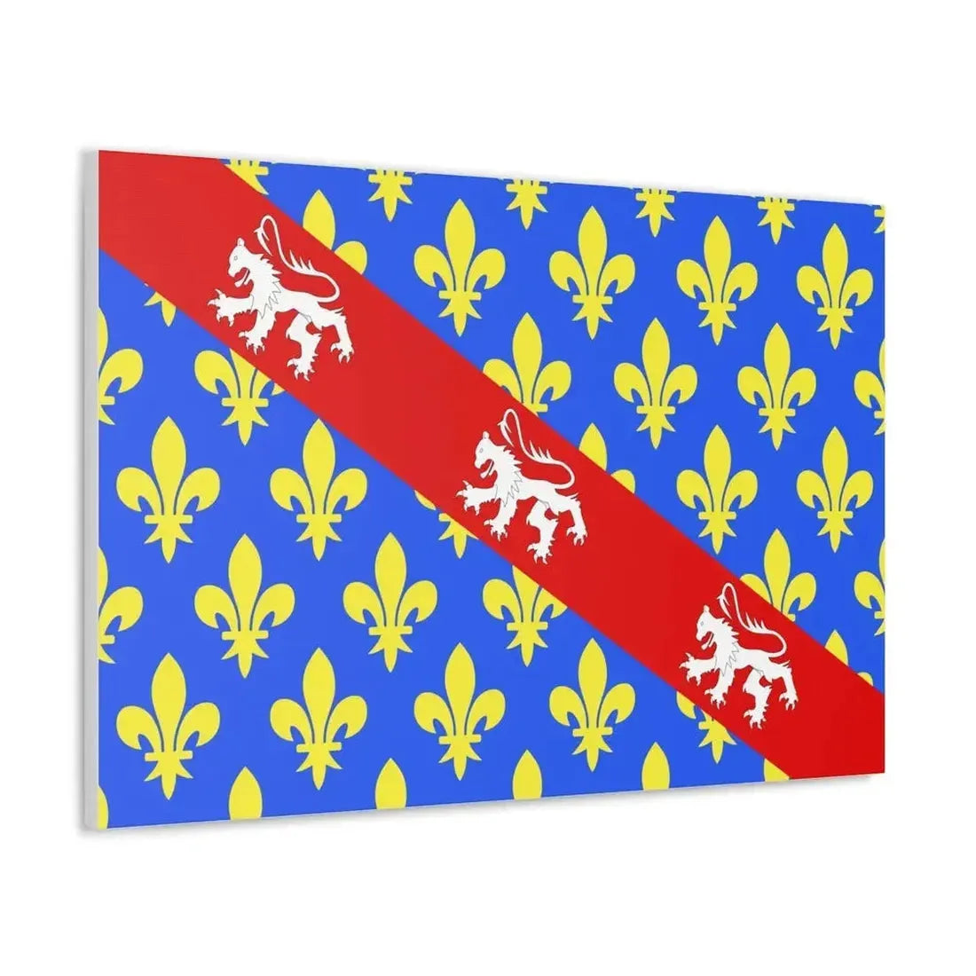 Flag of Creuse France - Canvas Wall Art - The Sticker Space