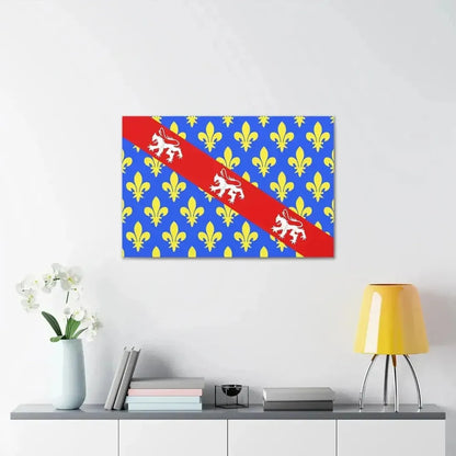 Flag of Creuse France - Canvas Wall Art - The Sticker Space