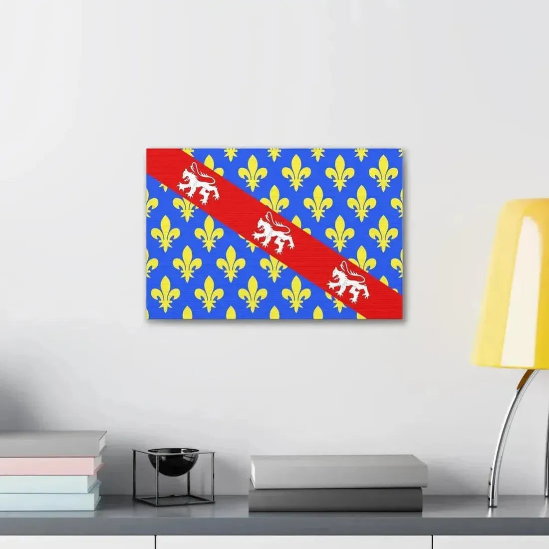 Flag of Creuse France - Canvas Wall Art - The Sticker Space