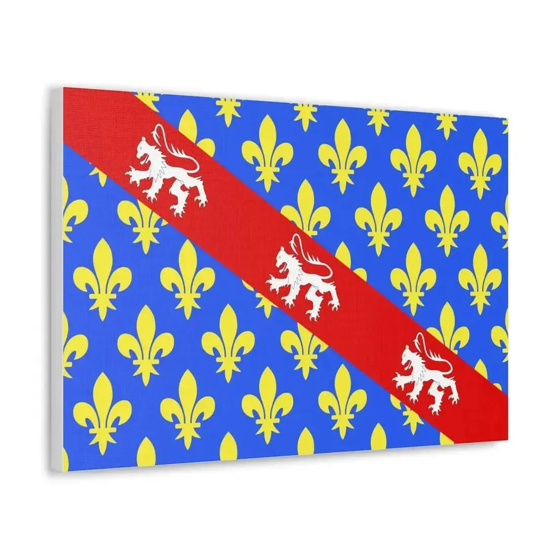 Flag of Creuse France - Canvas Wall Art - The Sticker Space