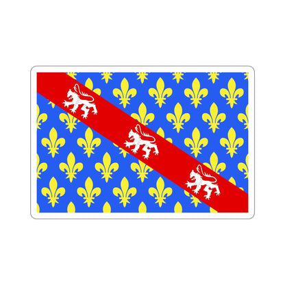 Flag of Creuse France STICKER Vinyl Die-Cut Decal-4 Inch-The Sticker Space