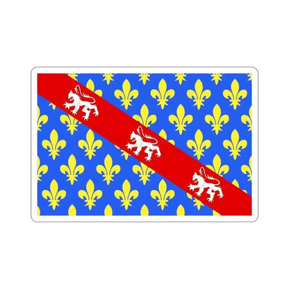 Flag of Creuse France STICKER Vinyl Die-Cut Decal 5 Inch - The Sticker Space
